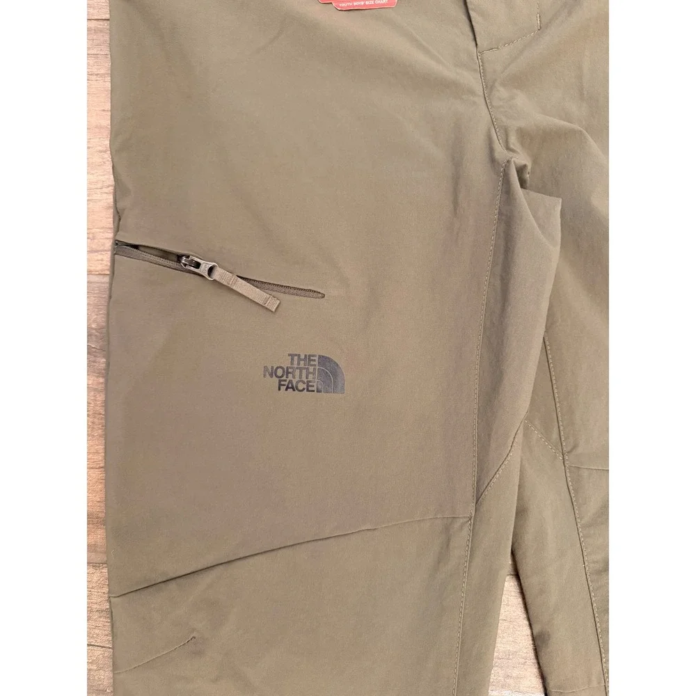 The North Face Boys Progressor Pant New Taupe Green L 14/16